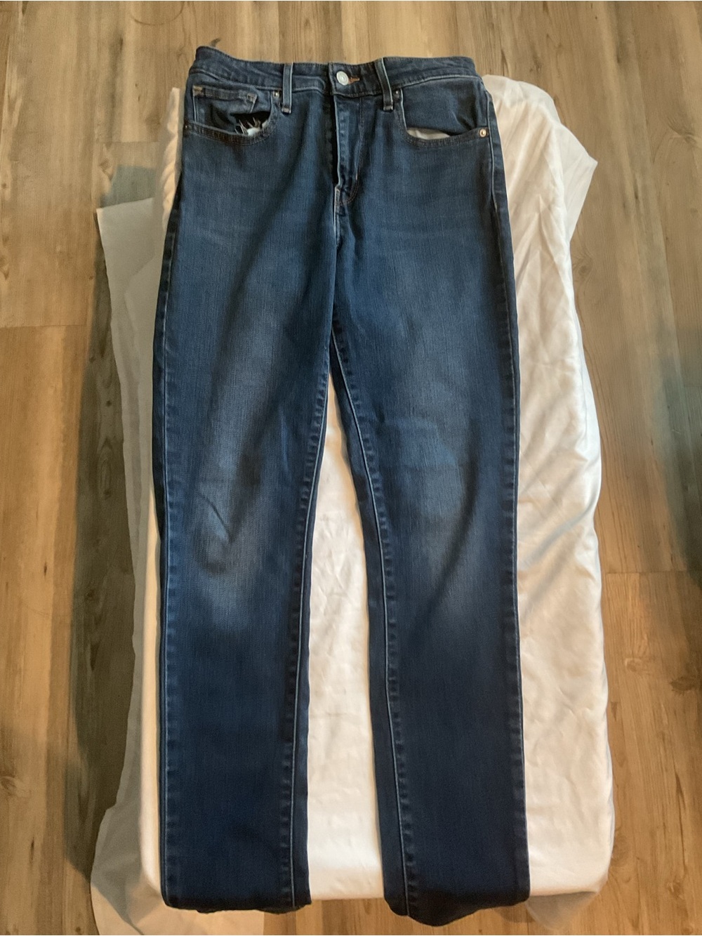 Levi's Women's Skinny Jeans in Deep Indigo